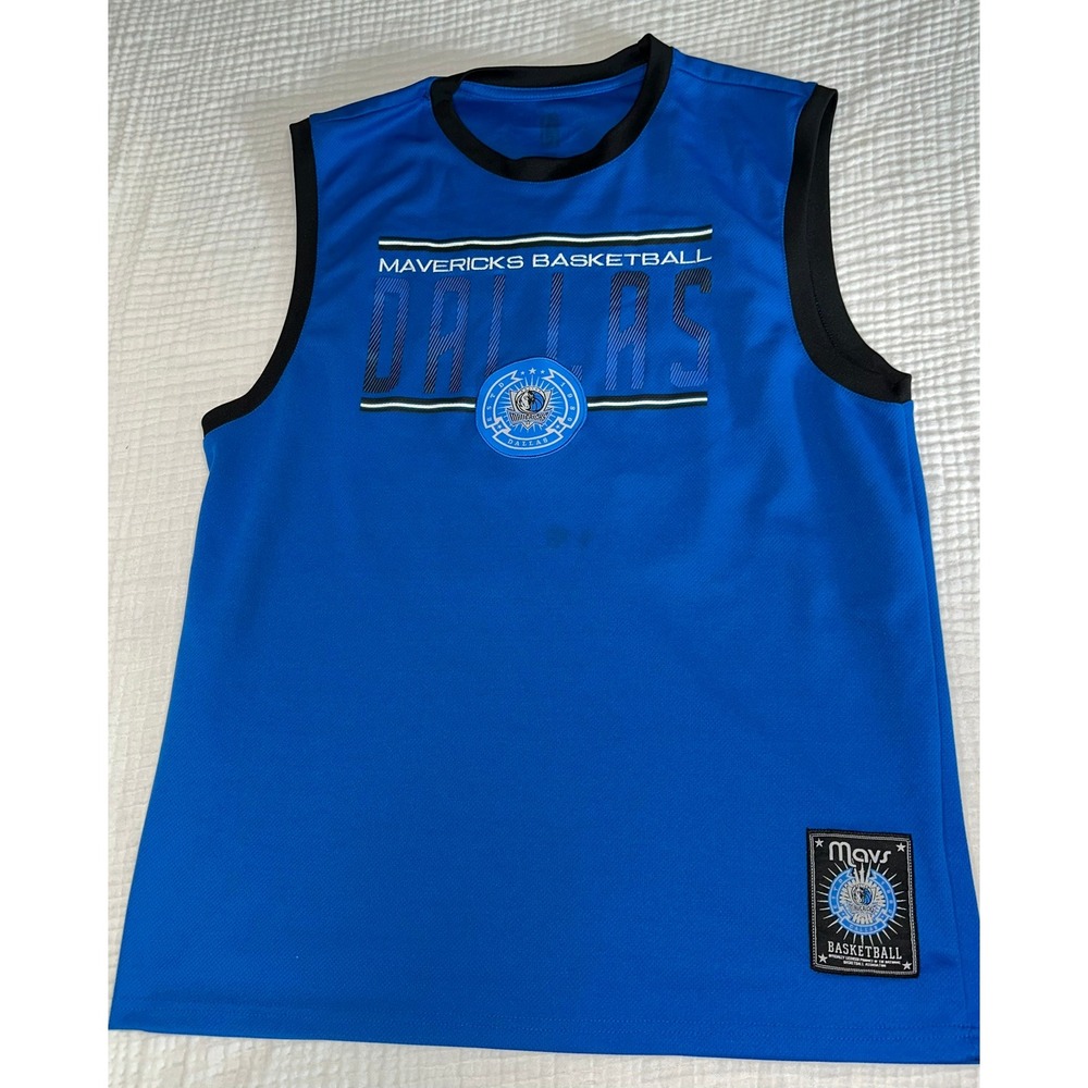 Dallas Mavericks Doncic #77 Basketball Jersey‎ Sleeveless Blue NBA L